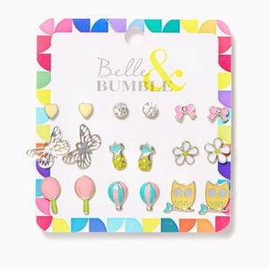 Belle & bumble adorable girls earring set cute